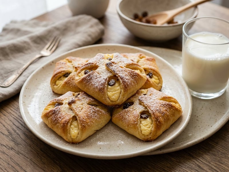 Plăcinte moldovenești Poale-n brâu cu brânză de vaci | Brunch de casă