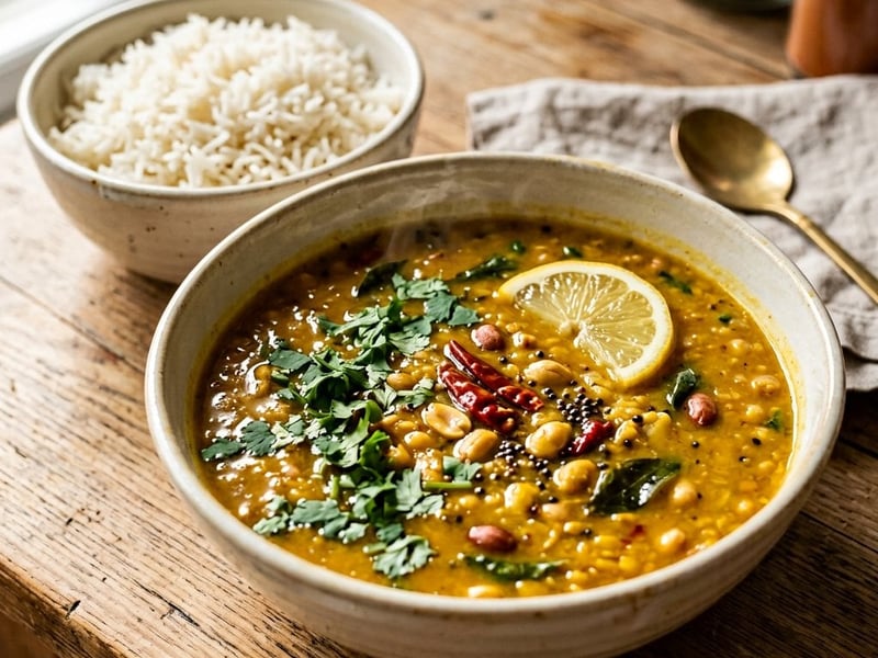 Gujarati Dal | Sweet and Sour Lentil Curry