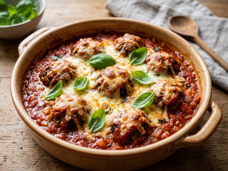 Polpette de vinete la cuptor | Savoare italiană
