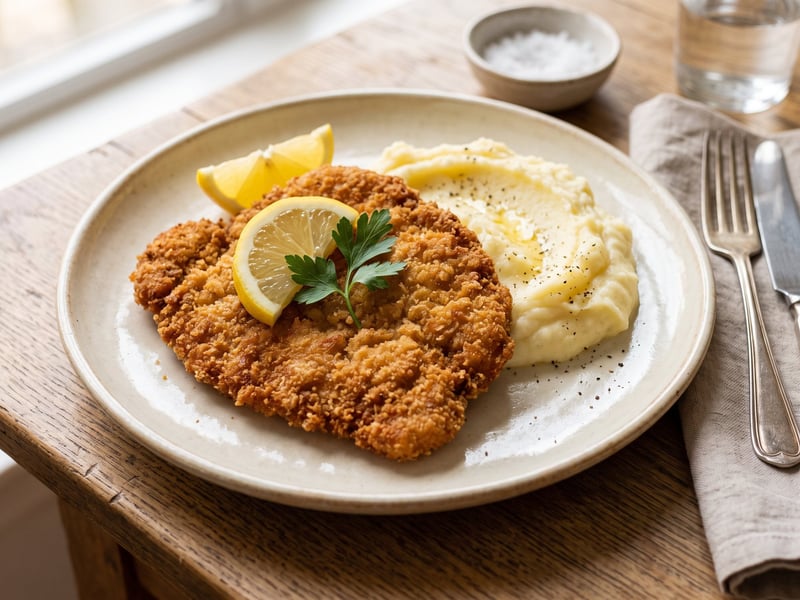 Boyar-Style Beef Schnitzel | Golden and Crispy Pan-Fried