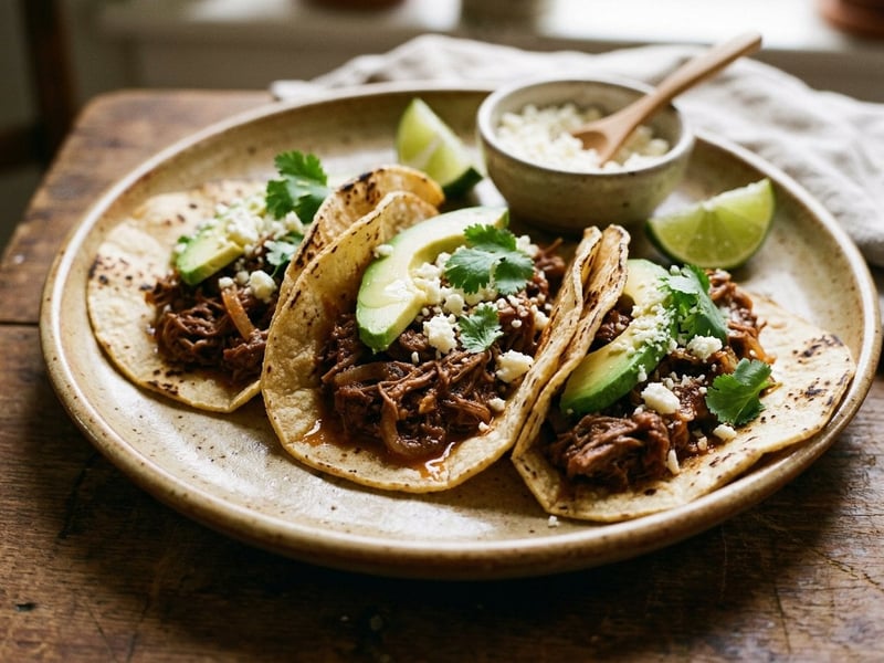 Tinga de vită mexicană | Street food picant și suculent