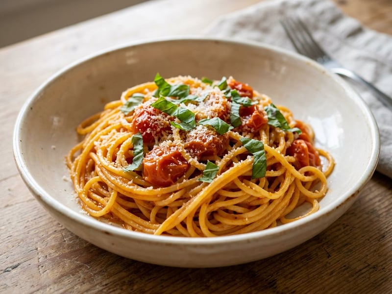 Spaghetti allo Scarpariello | Clasic napoletan cu roșii cherry