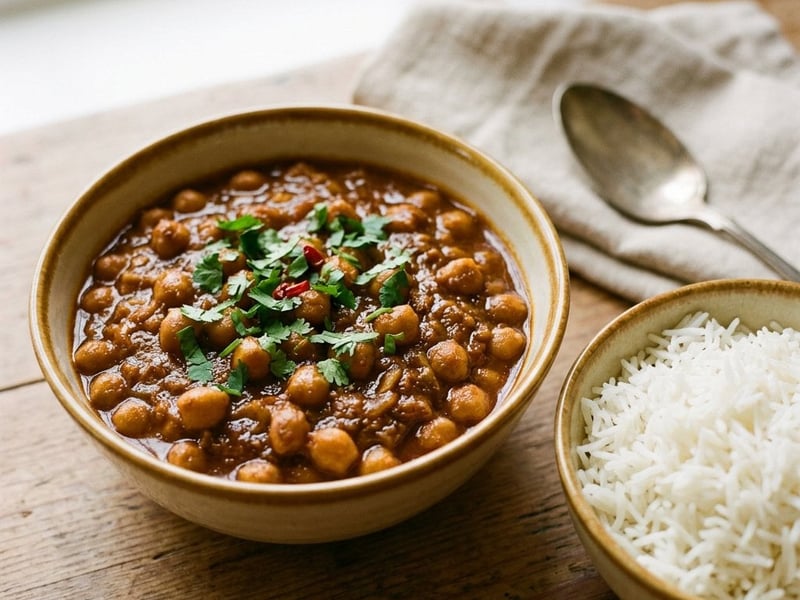 Chana Vindaloo | Spicy Indian Chickpea Curry