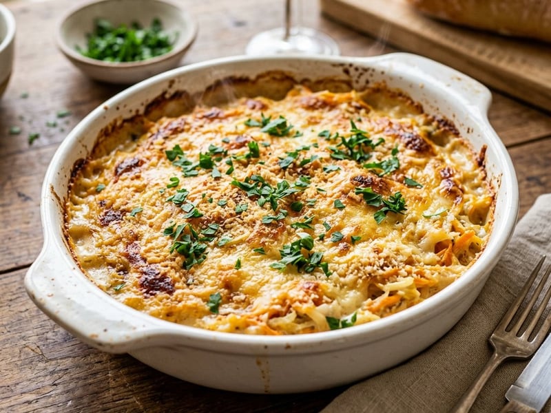Bacalhau Espiritual | Gratin portughez fin și cremos