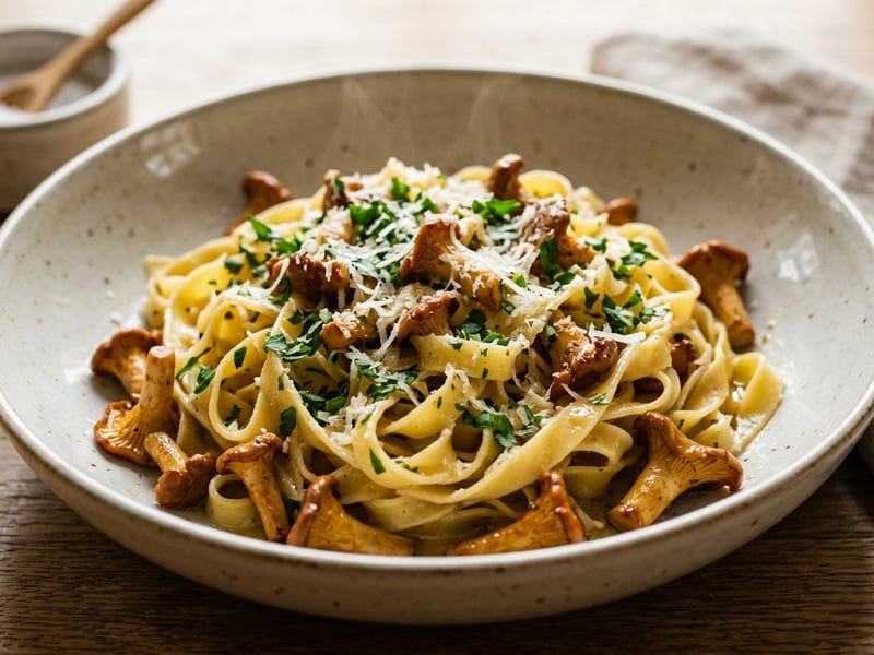 Tagliatelle with Chanterelles | The Taste of Italy in 20 Minutes