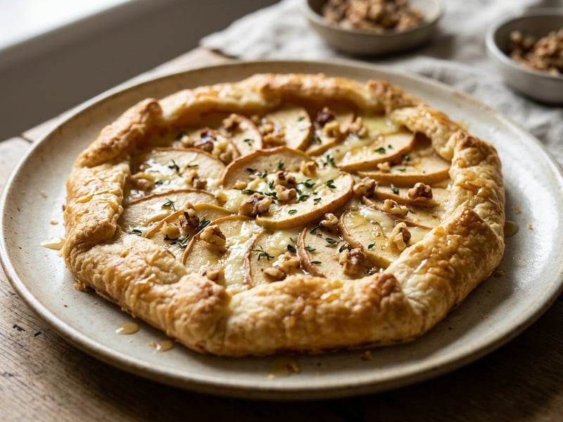 Rustic Brie and Apple Tart | French Taste
