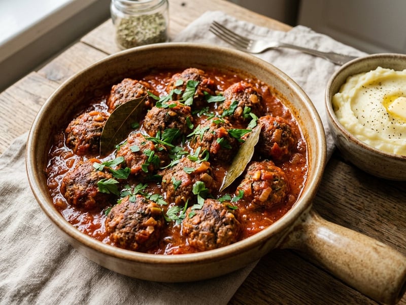 Marinated Beef Meatballs | Tender Traditional Recipe