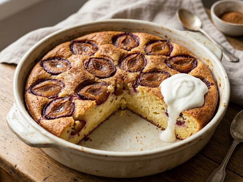 Sweet Alivenci with Plums and Cinnamon | Traditional Moldavian Dessert