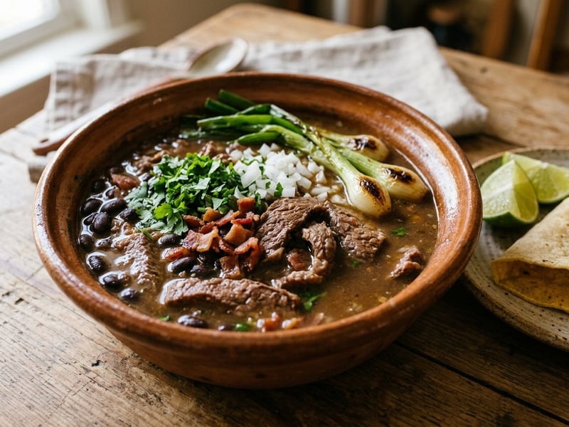 Carne en su jugo cu vită | Street food mexican autentic