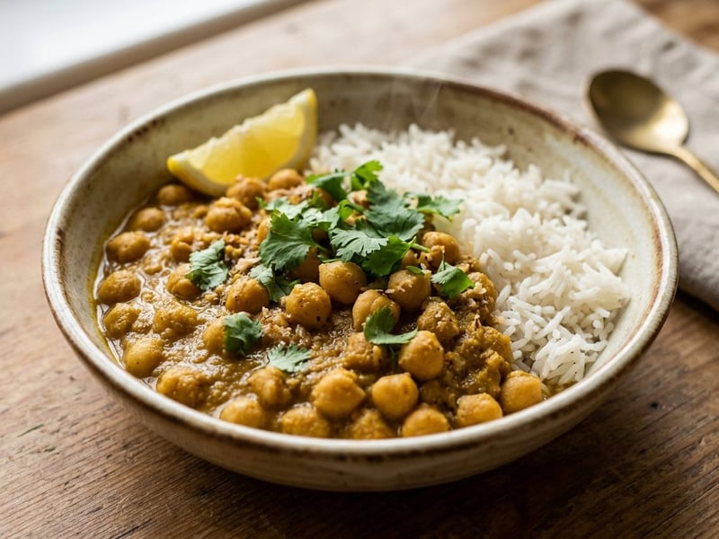 Chana Ghassi | Mangalorean-Style Indian Chickpea Curry