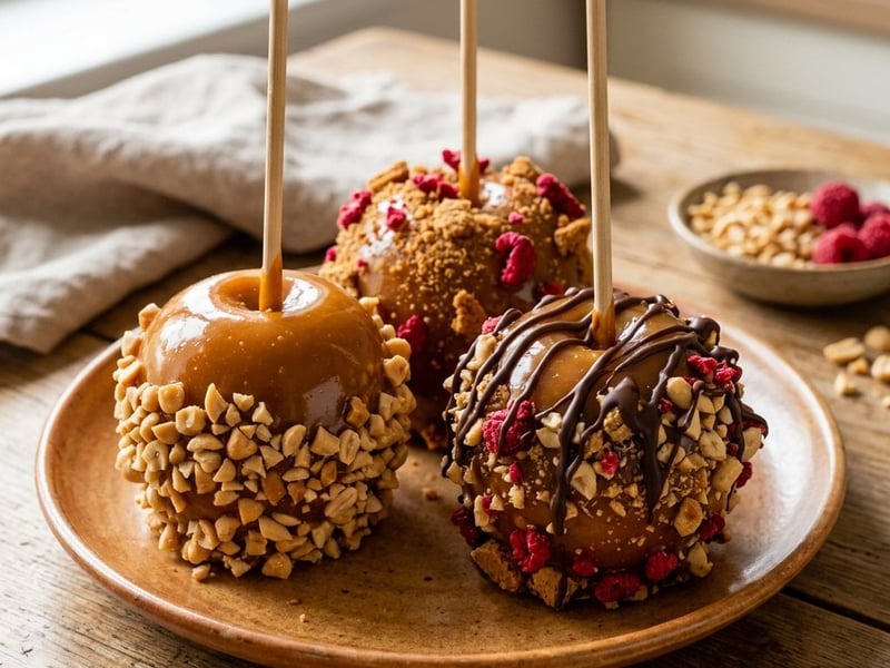 Mere caramelizate de Halloween | Desert festiv crocant