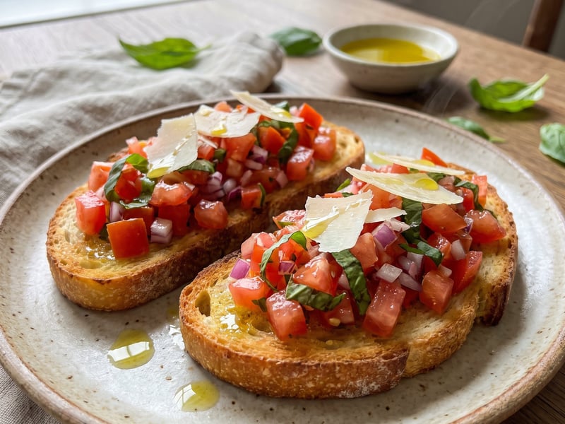 Tomato bruschetta