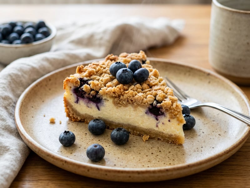 Blueberry Crumble Cake