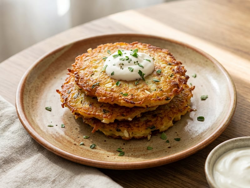 Crispy Potato Pancakes