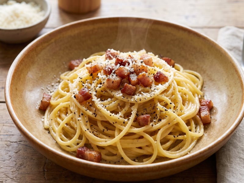 Spaghete carbonara
