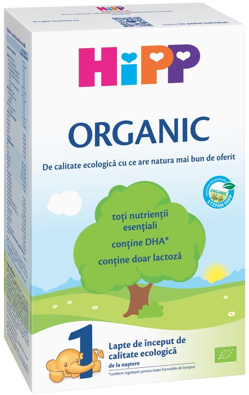 Hipp 1 Organic Lapte de inceput