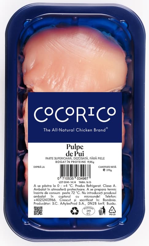COCORICO Pulpa superioara dezosata de pui