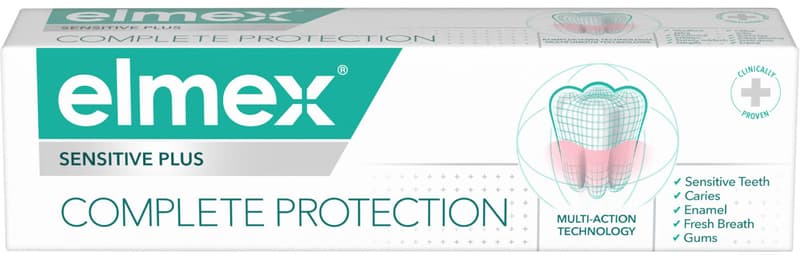 elmex Sensitive Plus Complete Protection Pasta de dinti pentru dinti sensibili