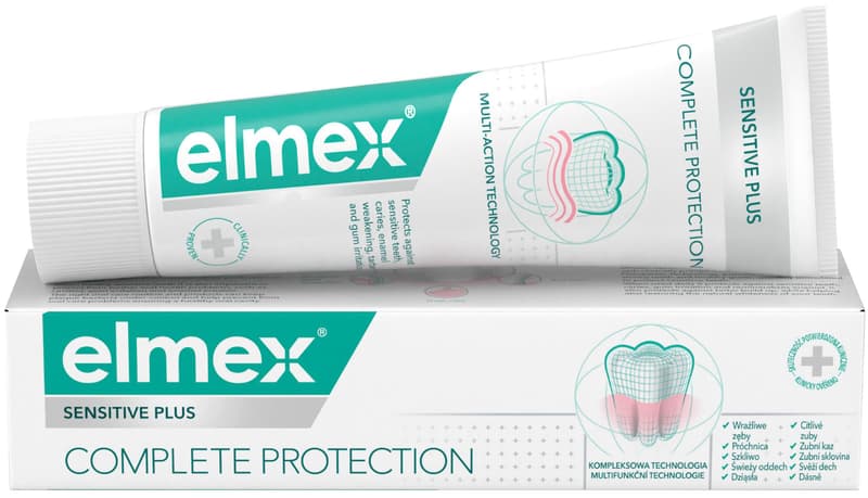 elmex Sensitive Plus Complete Protection Pasta de dinti pentru dinti sensibili
