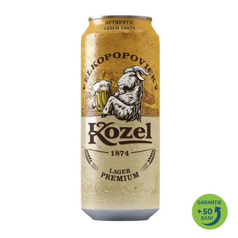 Kozel Premium Lager Bere blonda doza