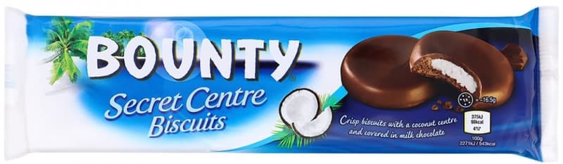 Bounty Secret Centre Biscuits