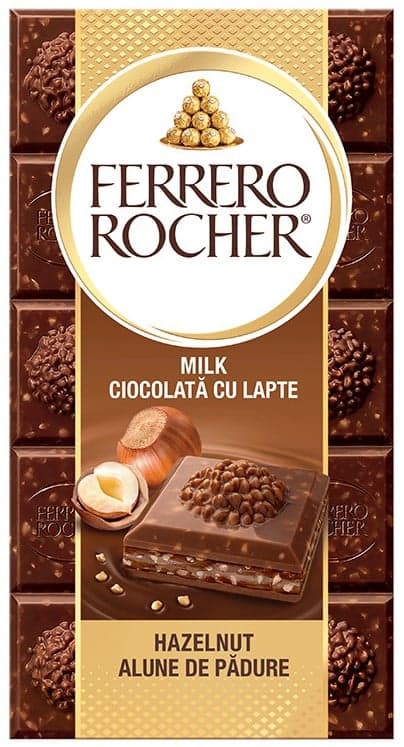 Ferrero Rocher Milk Chocolate Bar