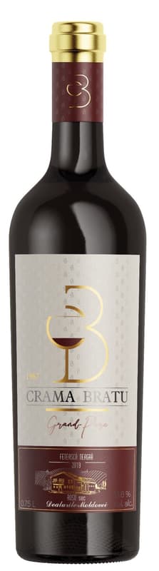 Crama Bratu Vin rosu sec Feteasca Neagra Grand-Pere
