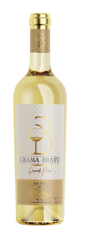 Crama Bratu Vin alb sec Muscat Ottonel Grand-Pere