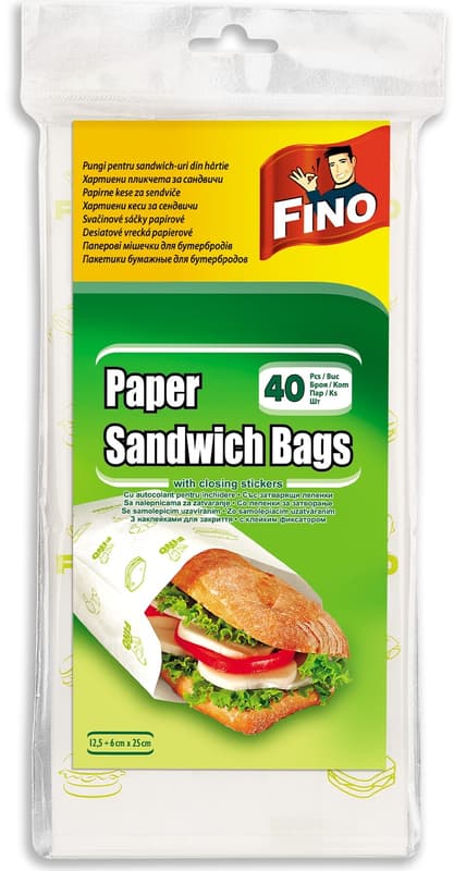 Fino Paper Sandwich Bags