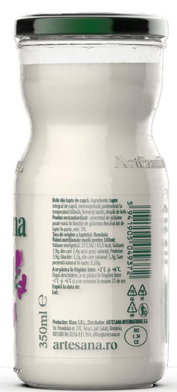 Artesana Kefir din lapte de capra