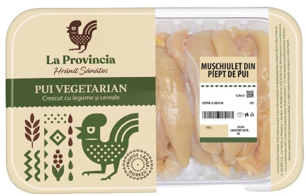 LA PROVINCIA PUIUL VEGETARIAN Muschiulet din piept de pui