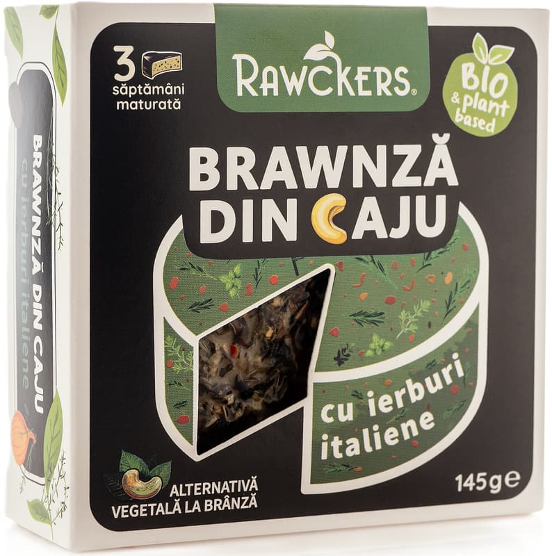 Rawckers ECO Brawnza din caju ierburi Italiene