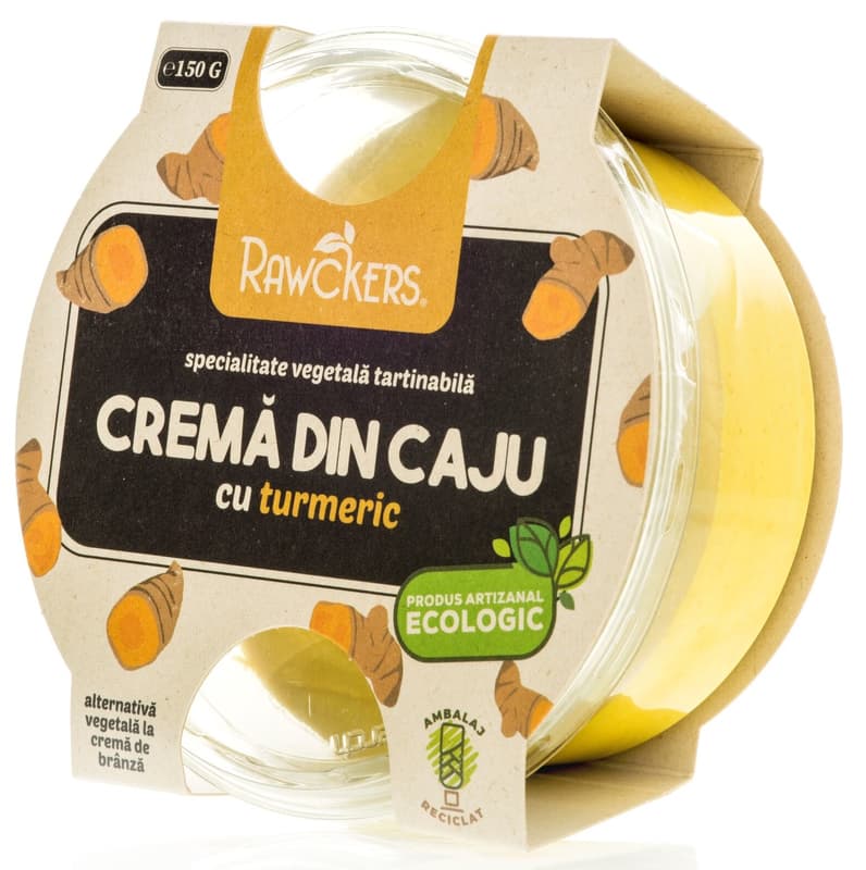 Rawckers ECO Turmeric Cashew Cream Brownza