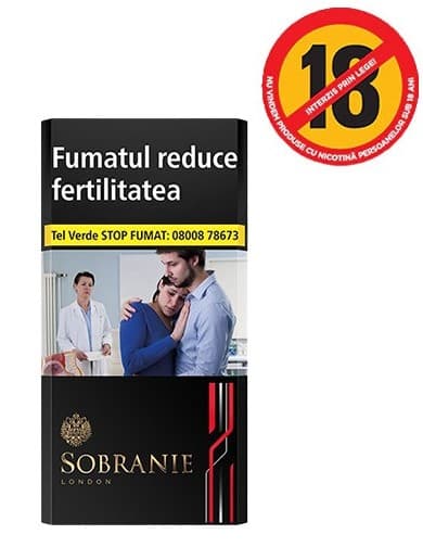 Sobranie Redefined Black (Longs) Tigari