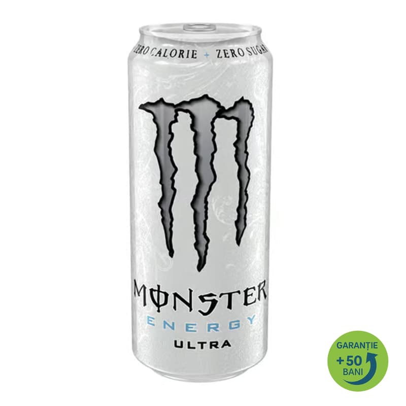 Monster Absolutely Zero Energy Drink Can