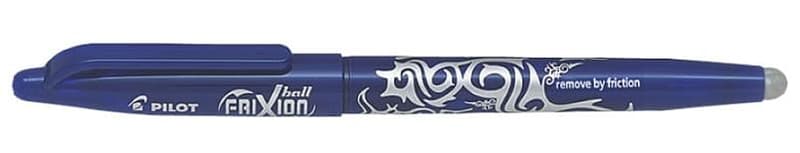 Pilot Roller Frixion Ball Pix 0.7 mm, varf mediu, albastru