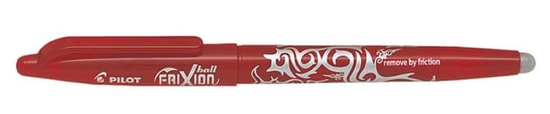 Pilot Roller Frixion Ball Pix 0.7 mm, varf mediu, rosu