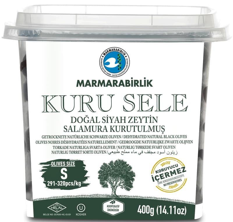 Marmarabirlik Gemlik Dry Select Olives S