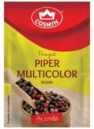 Cosmin Piper multicolor boabe