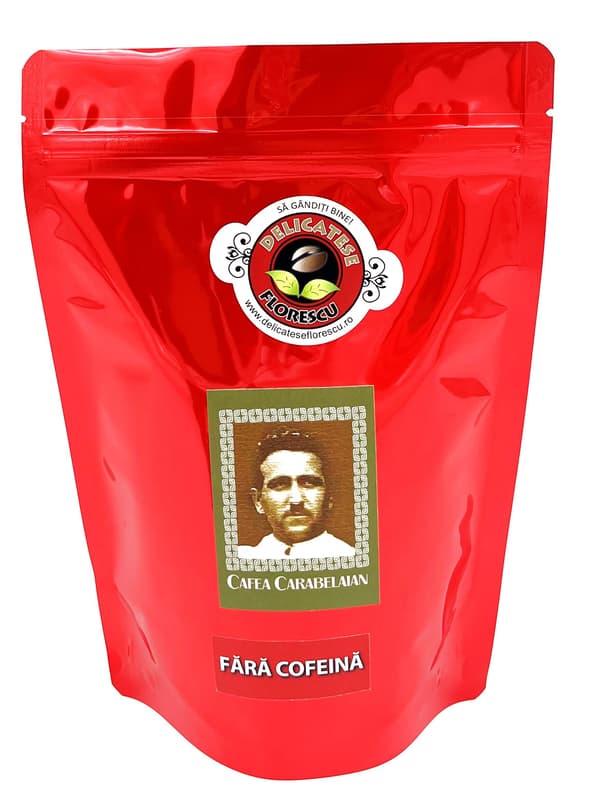 Delicatese Florescu Carabelaian Cafea boabe fara cofeina