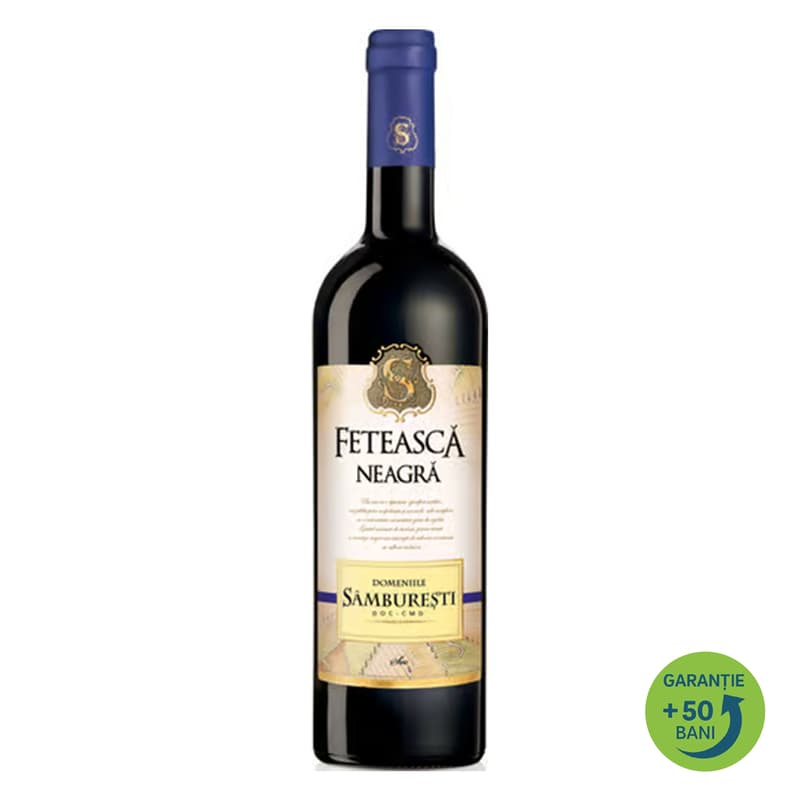 Domeniile Samburesti Vin rosu Feteasca Neagra