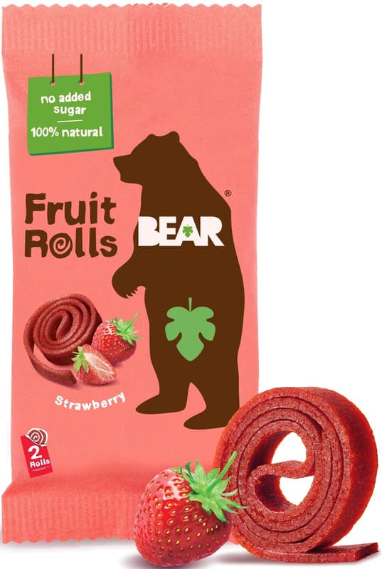 Bear Rulouri Yoyo cu capsune