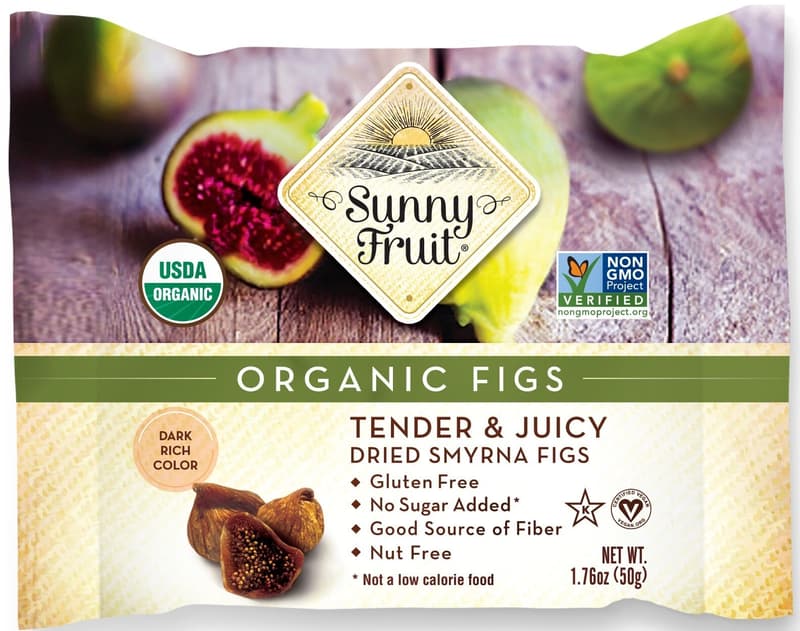 Sunny Fruits ECO Fructe uscate smochine de Smyrna