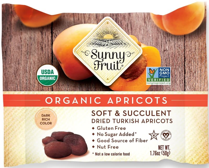 Sunny Fruits ECO Fructe uscate caise turcesti