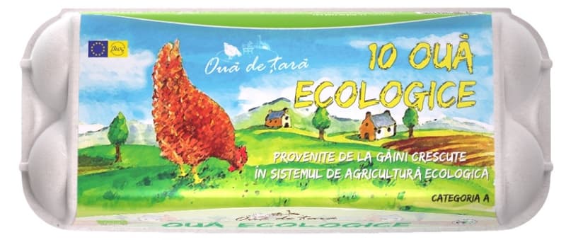 Oua de tara ECO 10 oua cod 0 categoria A