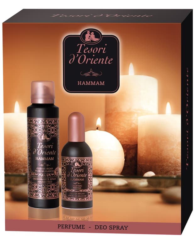 Tesori D'Oriente Hammam Gift Set: Eau de Toilette + Body Spray Deodorant