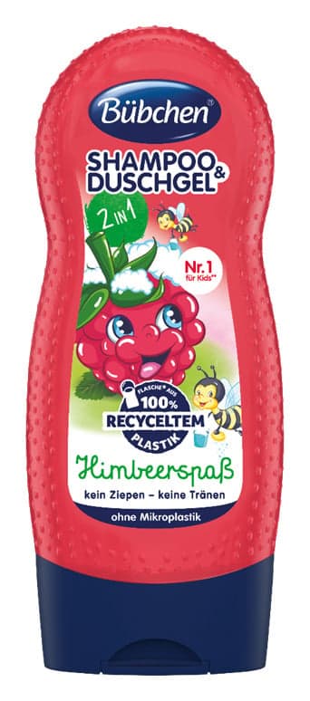 Bubchen Sampon & Gel de dus 2 in 1 zmeura