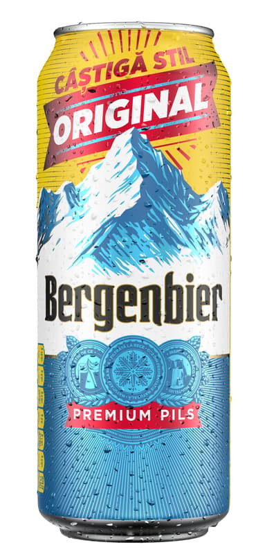 Bergenbier Bere blonda doza 5+1 pack
