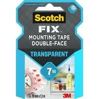 Scotch Brite  Banda dublu adeziva transparenta pentru montare