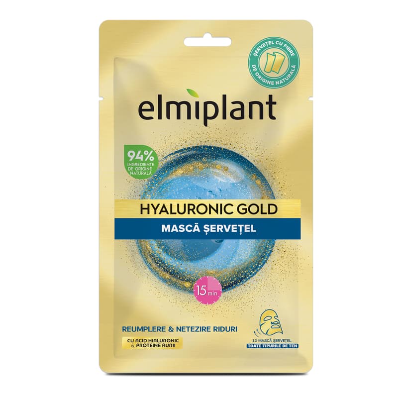 Elmiplant Hyaluronic Gold Sheet Mask